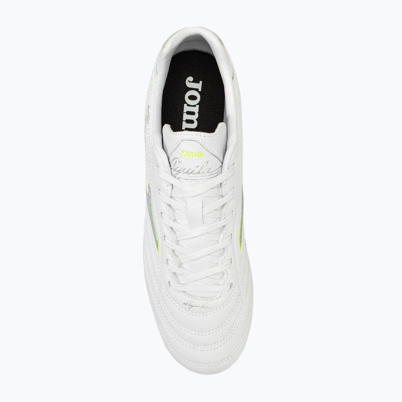 Joma Aguila FG scarpe da calcio uomo bianco 5