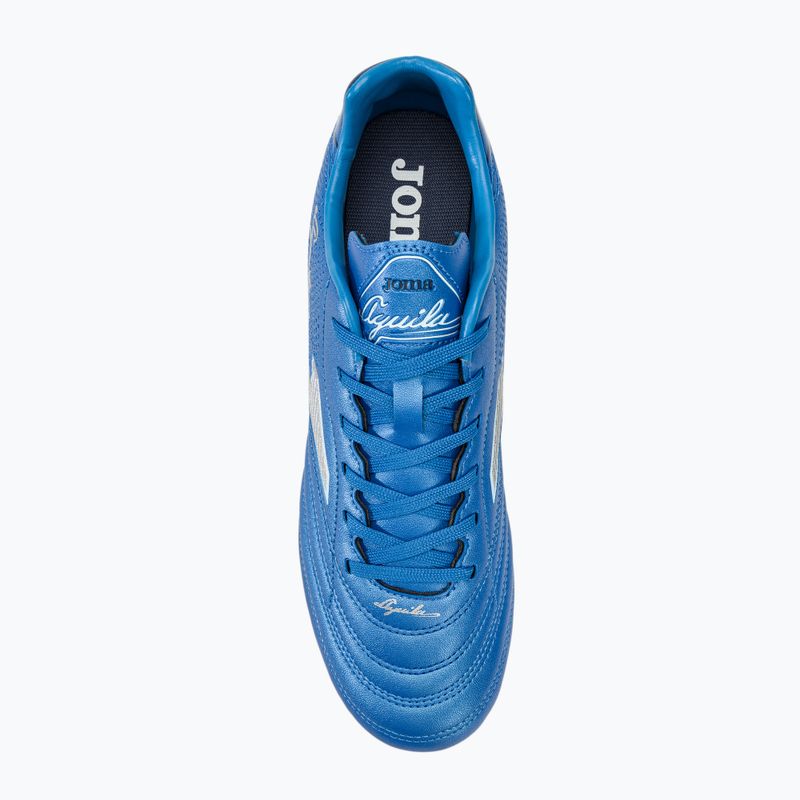 Scarpe da calcio Joma Aguila FG da uomo, royal 5