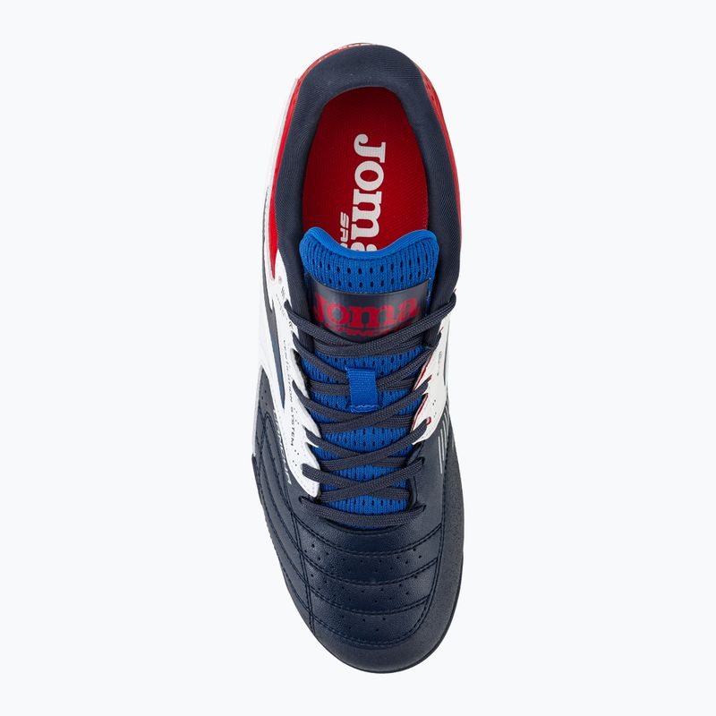 Scarpe da calcio Joma Cancha TF da uomo marine/bianco 5