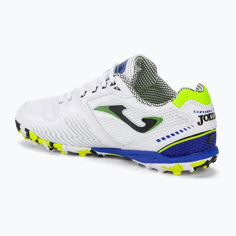 Scarpe da calcio Joma Dribling TF da uomo, bianco 3