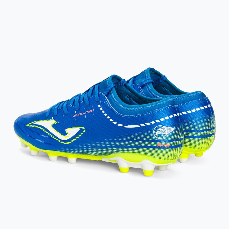 Scarpe da calcio Joma Evolution FG da uomo, royal 3