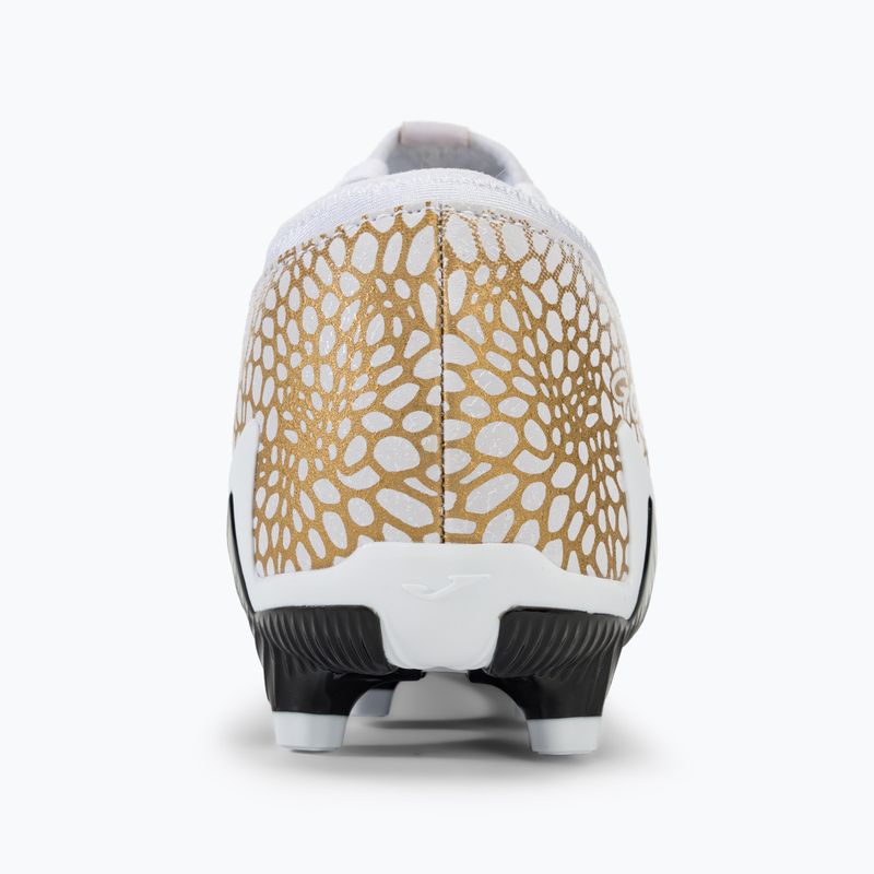 Scarpe da calcio Joma Gol FG da uomo, bianco/oro 6