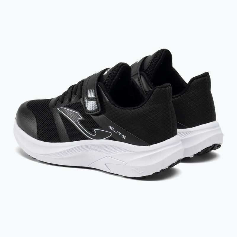 Scarpe da corsa Joma Elite bianco/nero per bambini 3