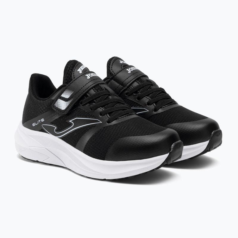 Scarpe da corsa Joma Elite bianco/nero per bambini 4