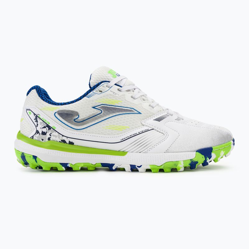 Scarpe da calcio Joma Liga 5 TF da uomo, bianco 2