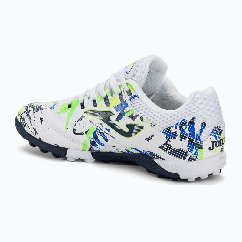 Scarpe da calcio Joma Maxima TF da uomo MAXS2432TF bianco 3