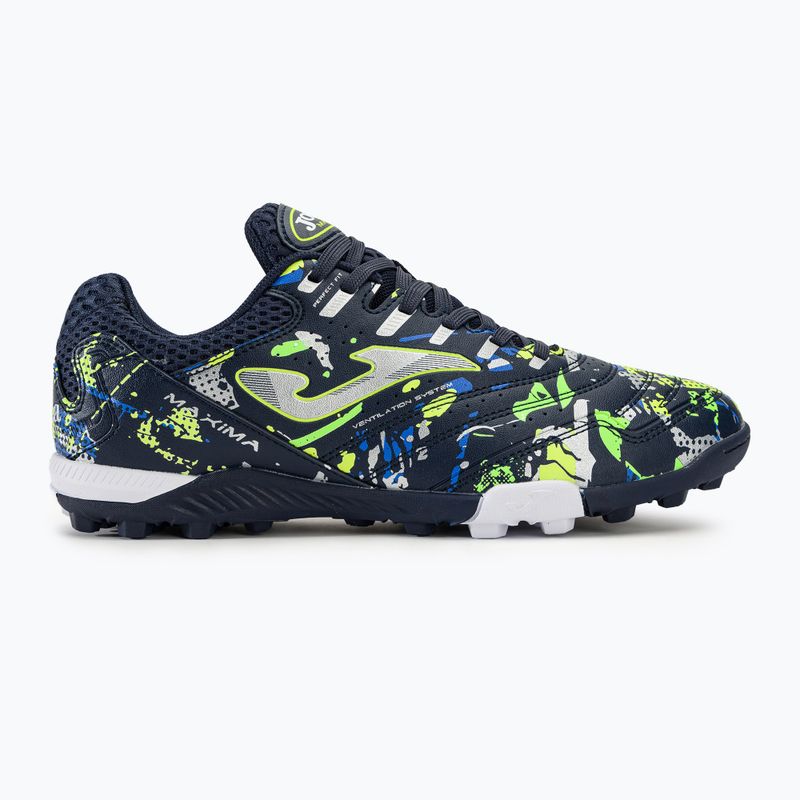 Scarpe da calcio Joma Maxima TF da uomo marine 2