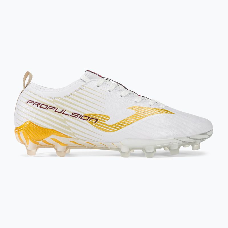 Joma Propulsion Cup FG scarpe da calcio da uomo bianco/oro 2