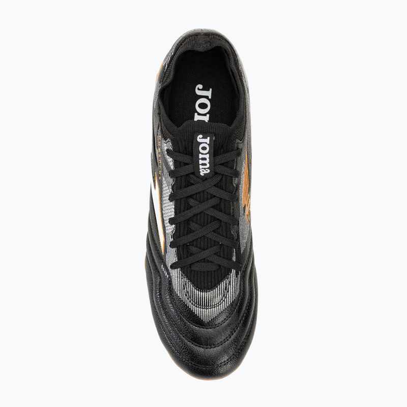 Scarpe da calcio Joma da uomo Powerful Cup AG nero/oro 5