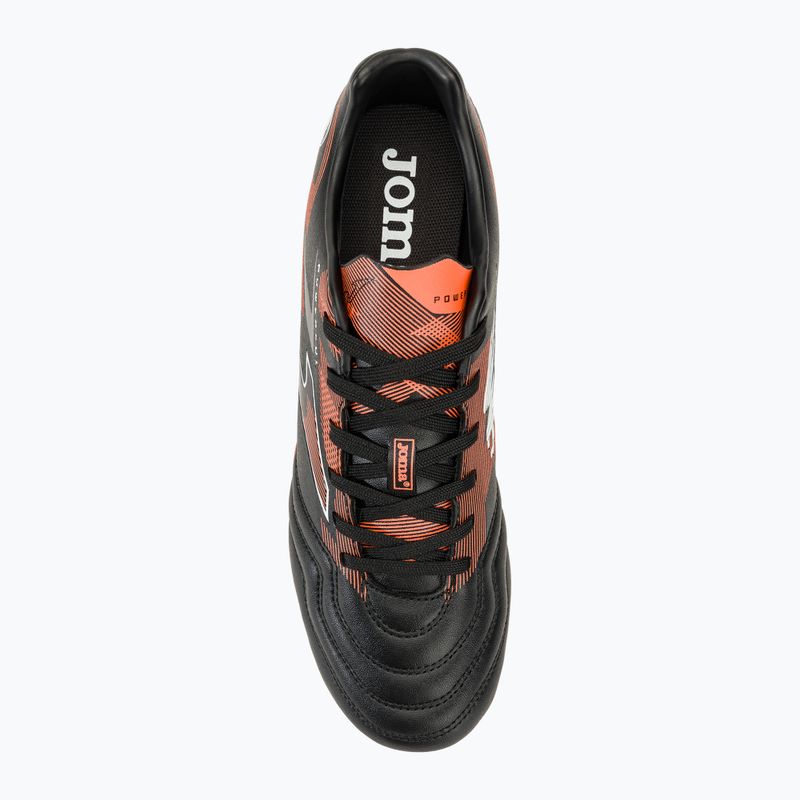 Scarpe da calcio da uomo Joma Powerful FG nero 5