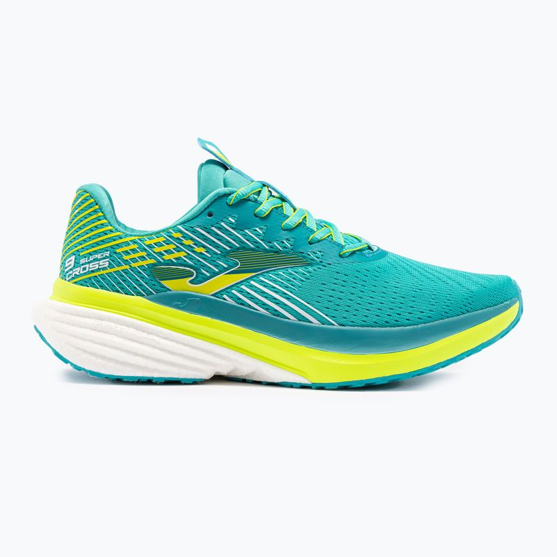 Scarpe da corsa da uomo Joma Super Cross verde
