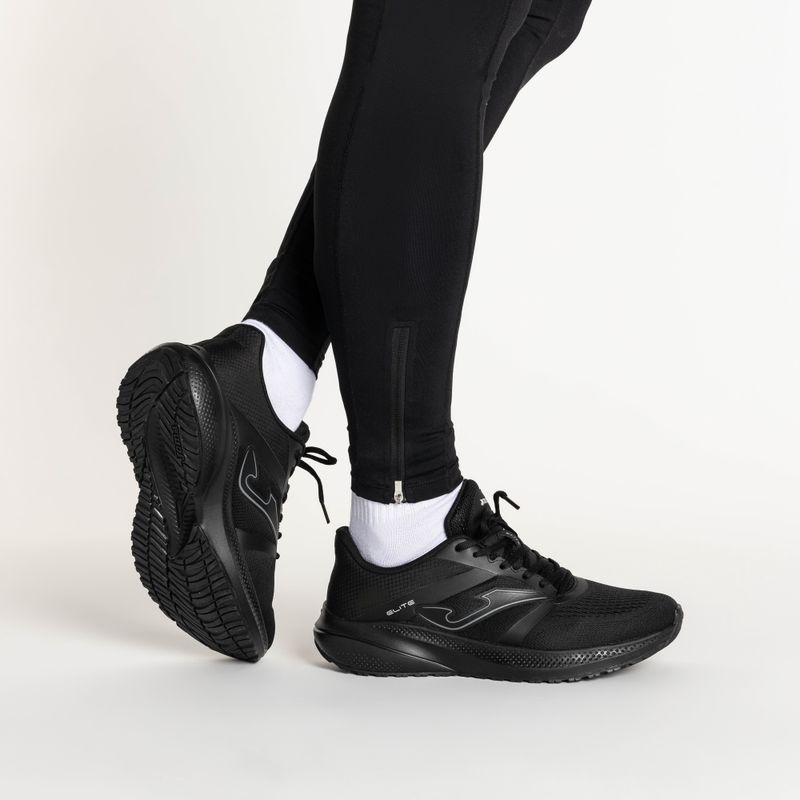 Scarpe da corsa Joma Elite da uomo, nero 2