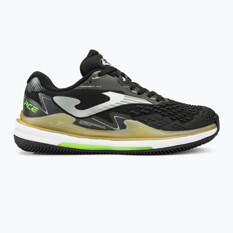 Scarpe da tennis da uomo Joma Ace C nero/oro 2