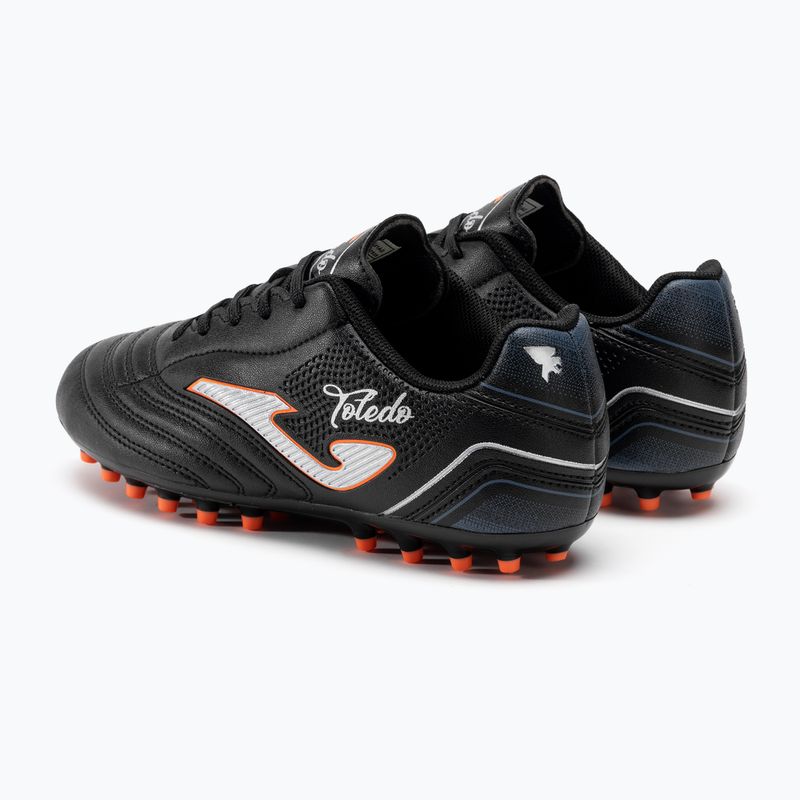 Scarpe da calcio per bambini Joma Toledo Jr AG nero 3