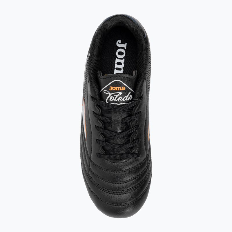 Scarpe da calcio per bambini Joma Toledo Jr AG nero 6