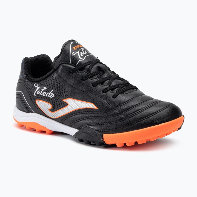 Scarpe da calcio Joma Toledo Jr TF per bambini, nero