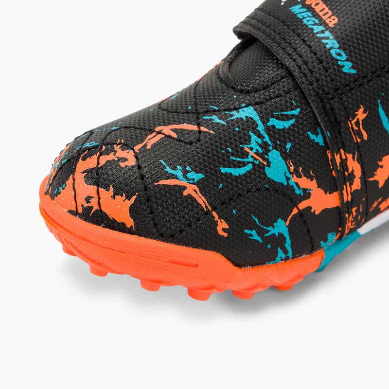 Scarpe da calcio Joma Megatron Jr TF per bambini, nero 7