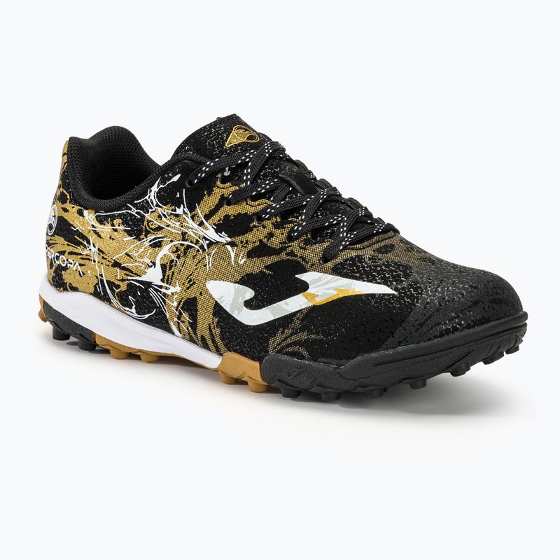 Scarpe da calcio Joma Super Copa Jr TF per bambini nero/oro