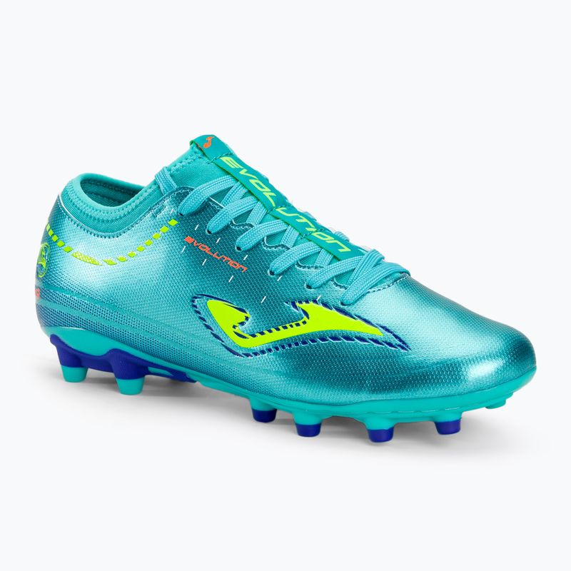 Scarpe da calcio da uomo Joma Evolution FG turchese