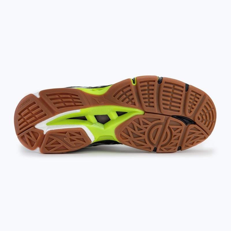 Scarpe da pallavolo da uomo Joma V.Blok nero/limone fluoro 4