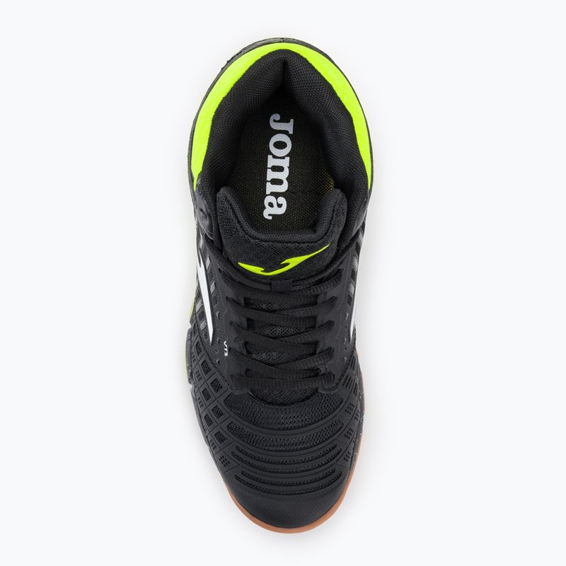 Scarpe da pallavolo da uomo Joma V.Blok nero/limone fluoro 5