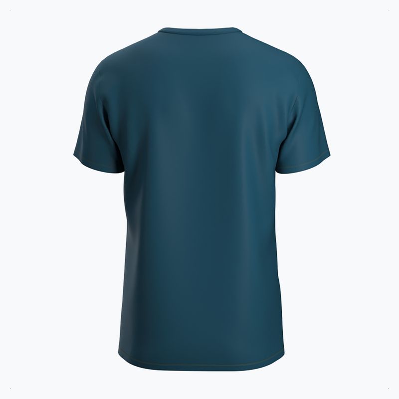 Maglietta da tennis da uomo Joma Court verde/oro 3