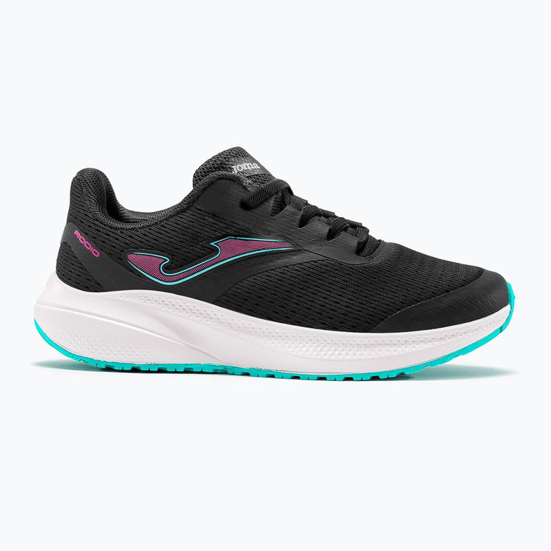 Scarpe da corsa per bambini Joma Rodio nero/rosa 8