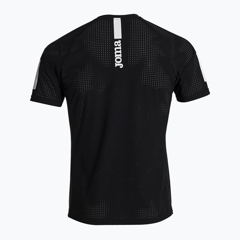 Maglia da corsa Joma R-Trail Nature da uomo, nero 2