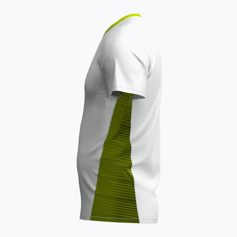 Maglietta da tennis da uomo Joma Court bianco/verde 4