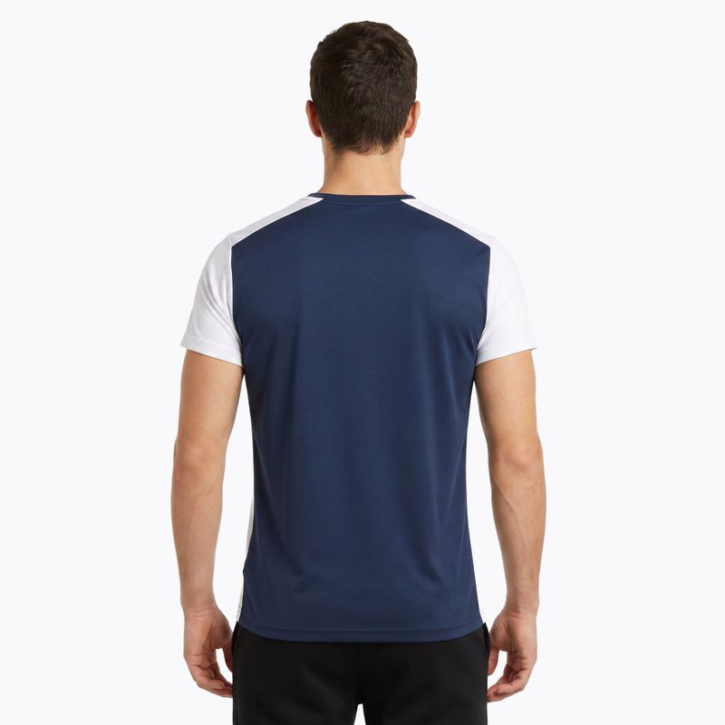 Maglia da corsa Joma Record II da uomo bianco/marino 2