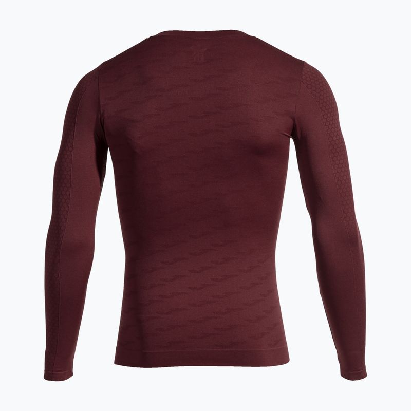 Maglia termica a maniche lunghe da uomo Joma Classic burgundy 3