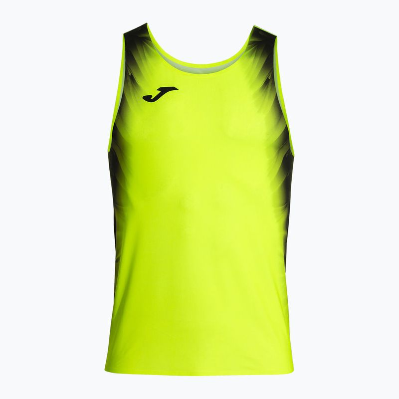 Maglia da corsa Joma Elite XI fluor giallo/nero da uomo