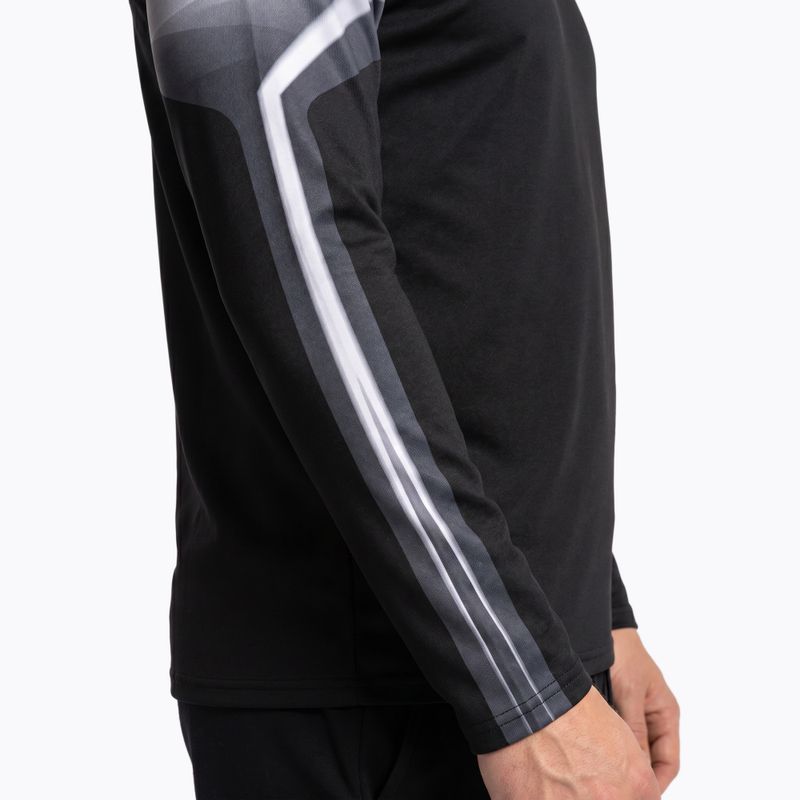 Felpa da corsa uomo Joma Elite XI nero/antracite 3