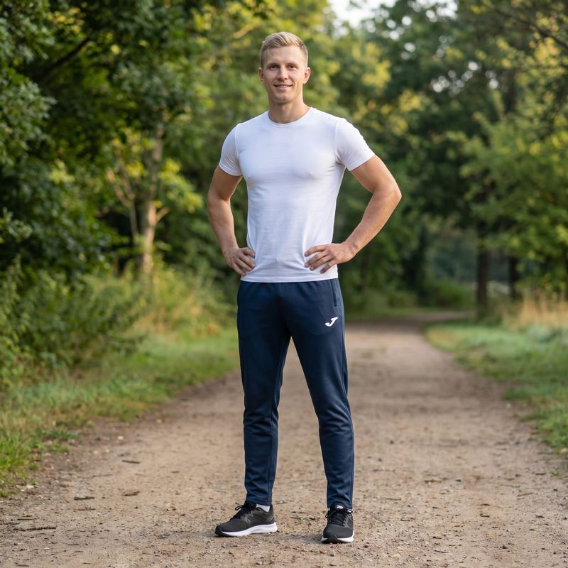 Pantaloni da corsa uomo Joma Elite XI Long navy 13