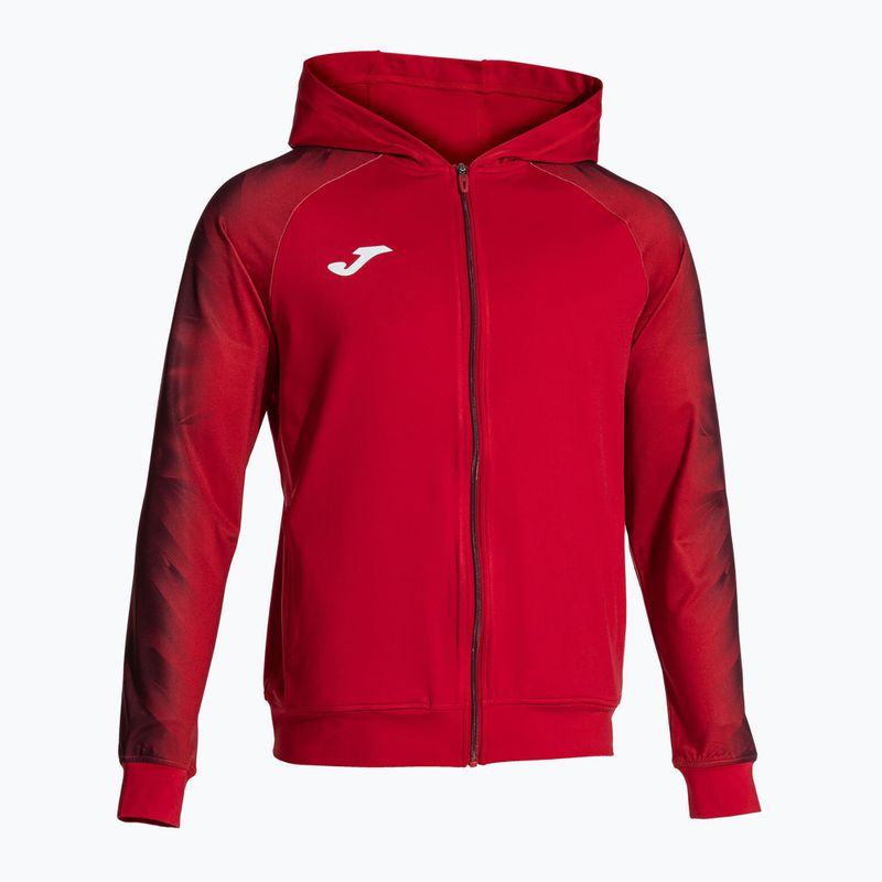 Felpa da running Joma Elite XI Hoodie rosso Uomo 2
