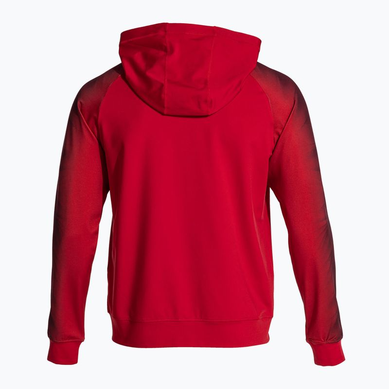 Felpa da running Joma Elite XI Hoodie rosso Uomo 3