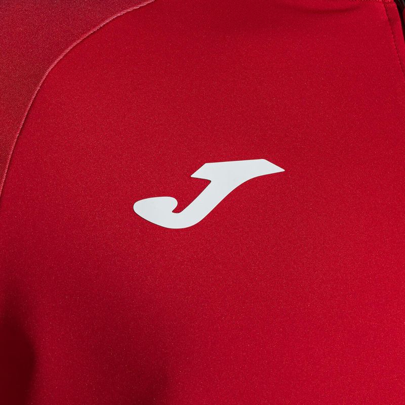 Felpa da running Joma Elite XI Hoodie rosso Uomo 4