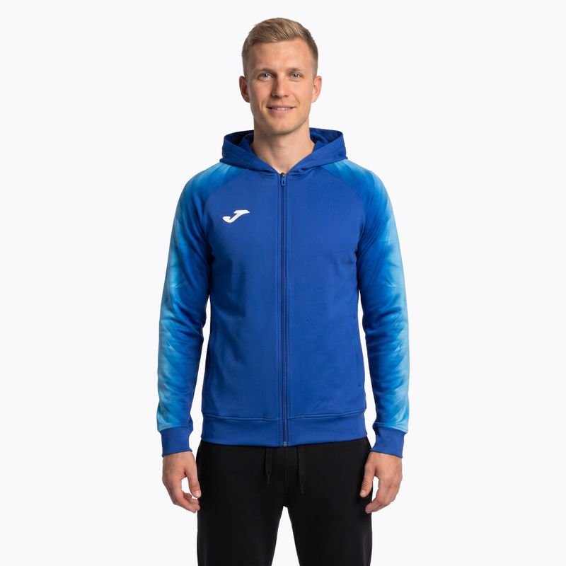 Felpa da running Joma Elite XI Hoodie Uomo royal