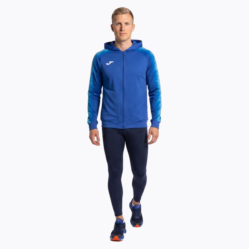 Felpa da running Joma Elite XI Hoodie Uomo royal 2