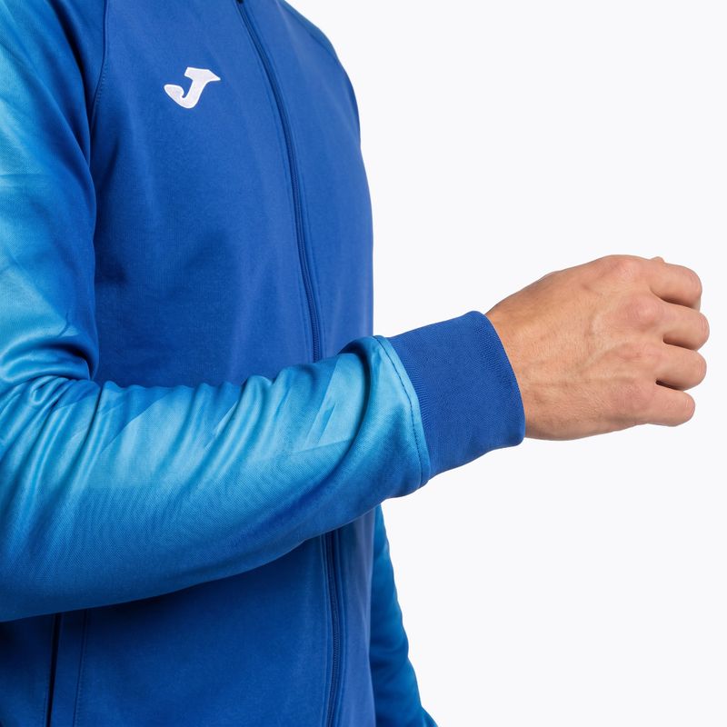 Felpa da running Joma Elite XI Hoodie Uomo royal 4