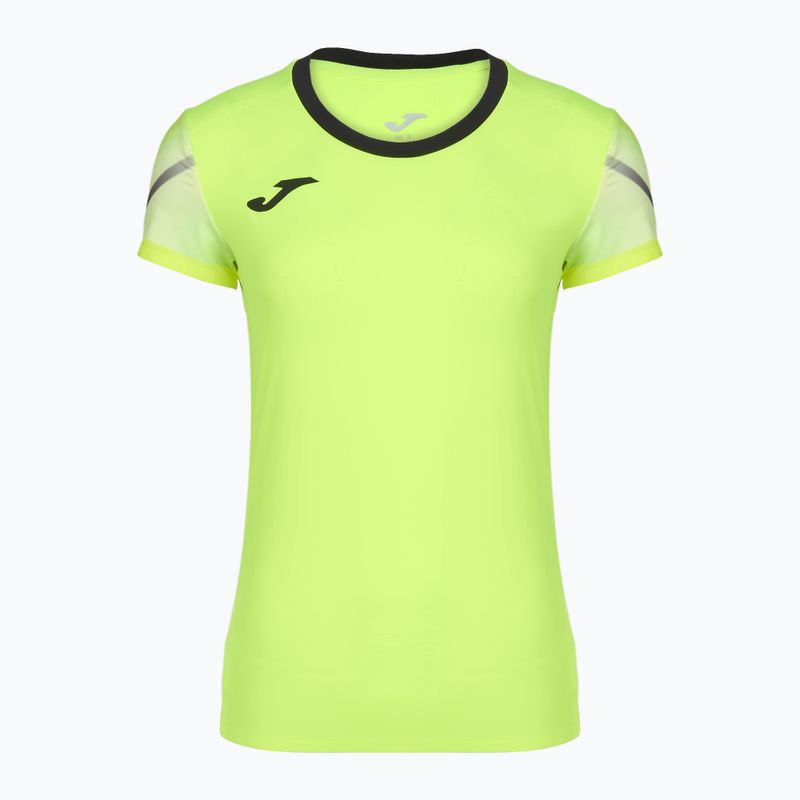 Maglietta da corsa donna Joma Elite XI giallo fluorescente/nero
