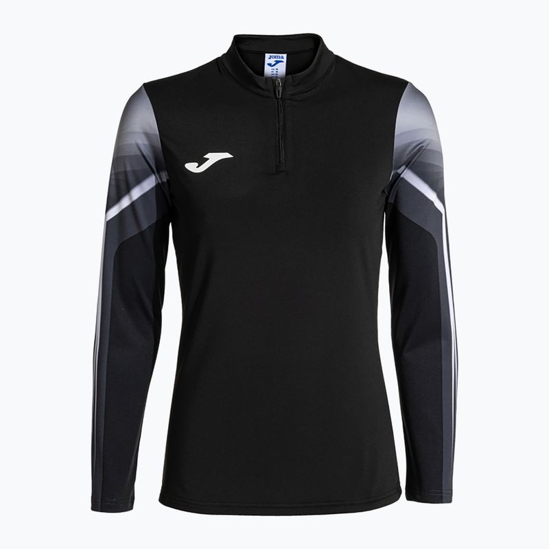 Felpa da corsa Joma Elite XI da donna, nero/antracite