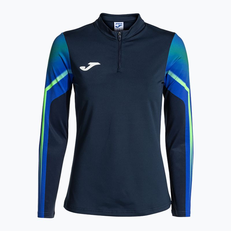 Felpa da running Joma Elite XI da donna, colore blu/fluoro