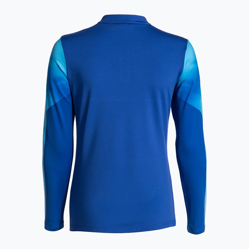Felpa da corsa Joma Elite XI royal/bianco da donna 2