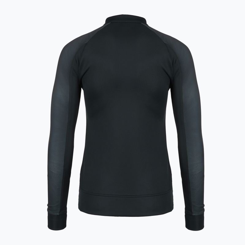 Felpa da corsa da donna Joma Elite XI Full Zip nero/antracite 2