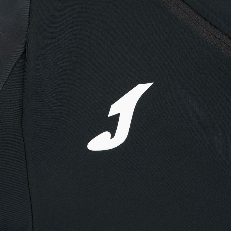 Felpa da corsa da donna Joma Elite XI Full Zip nero/antracite 3