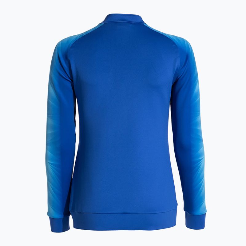 Felpa da running Joma Elite XI Full Zip donna royal 2
