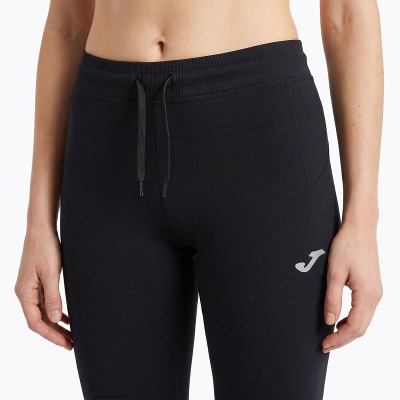 Pantaloni da corsa da donna Joma Elite XI Long nero 4