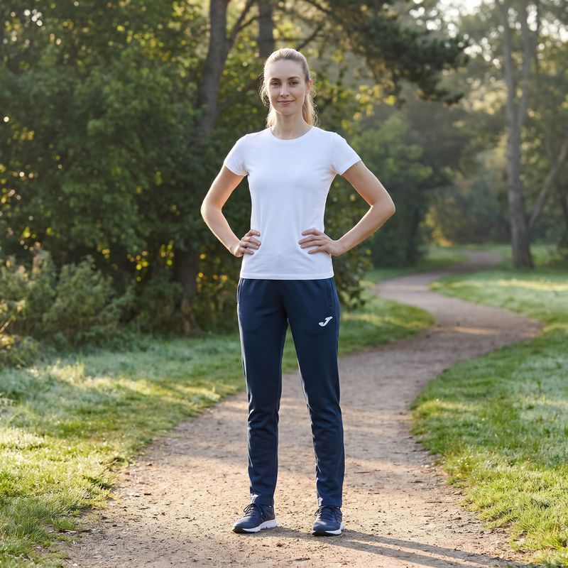 Pantaloni da corsa da donna Joma Elite XI Long navy 9
