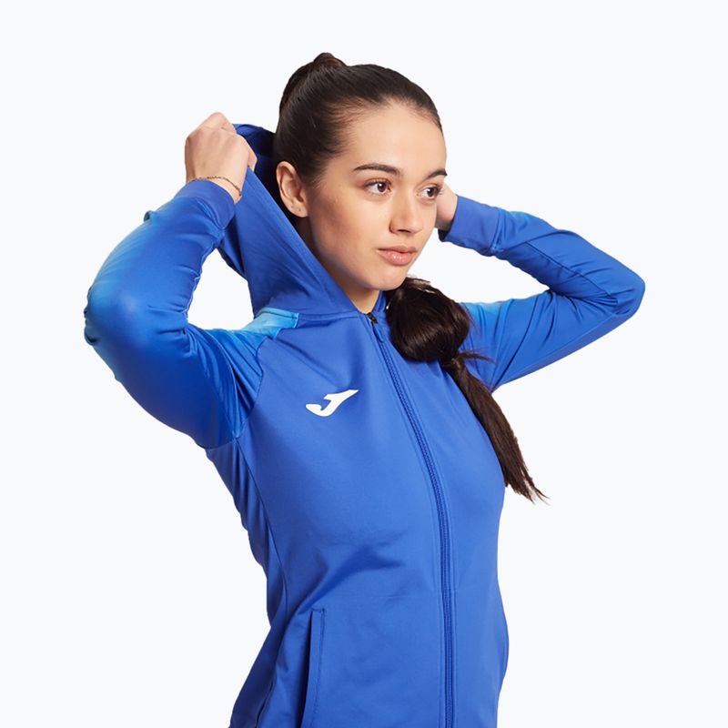Felpa da corsa donna Joma Elite XI Hoodie royal 3